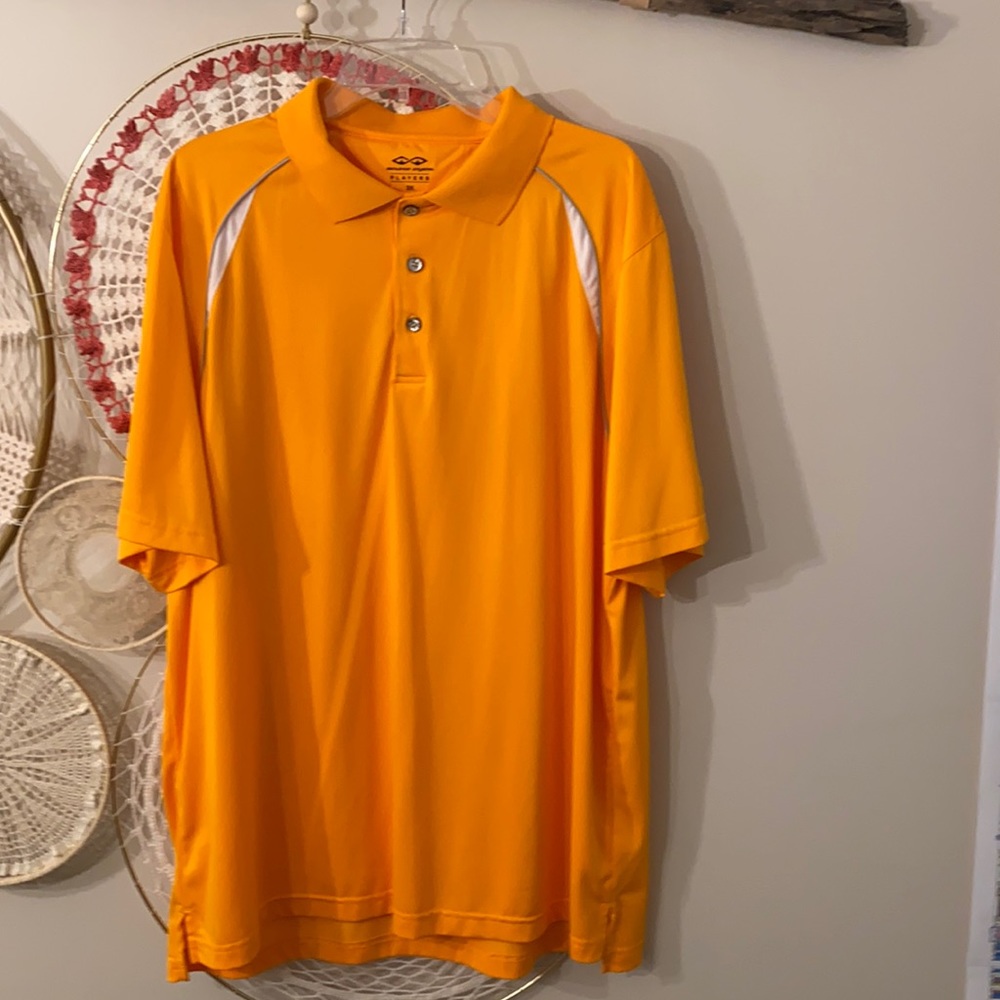 Golf shirt orange snake eyes 2xl